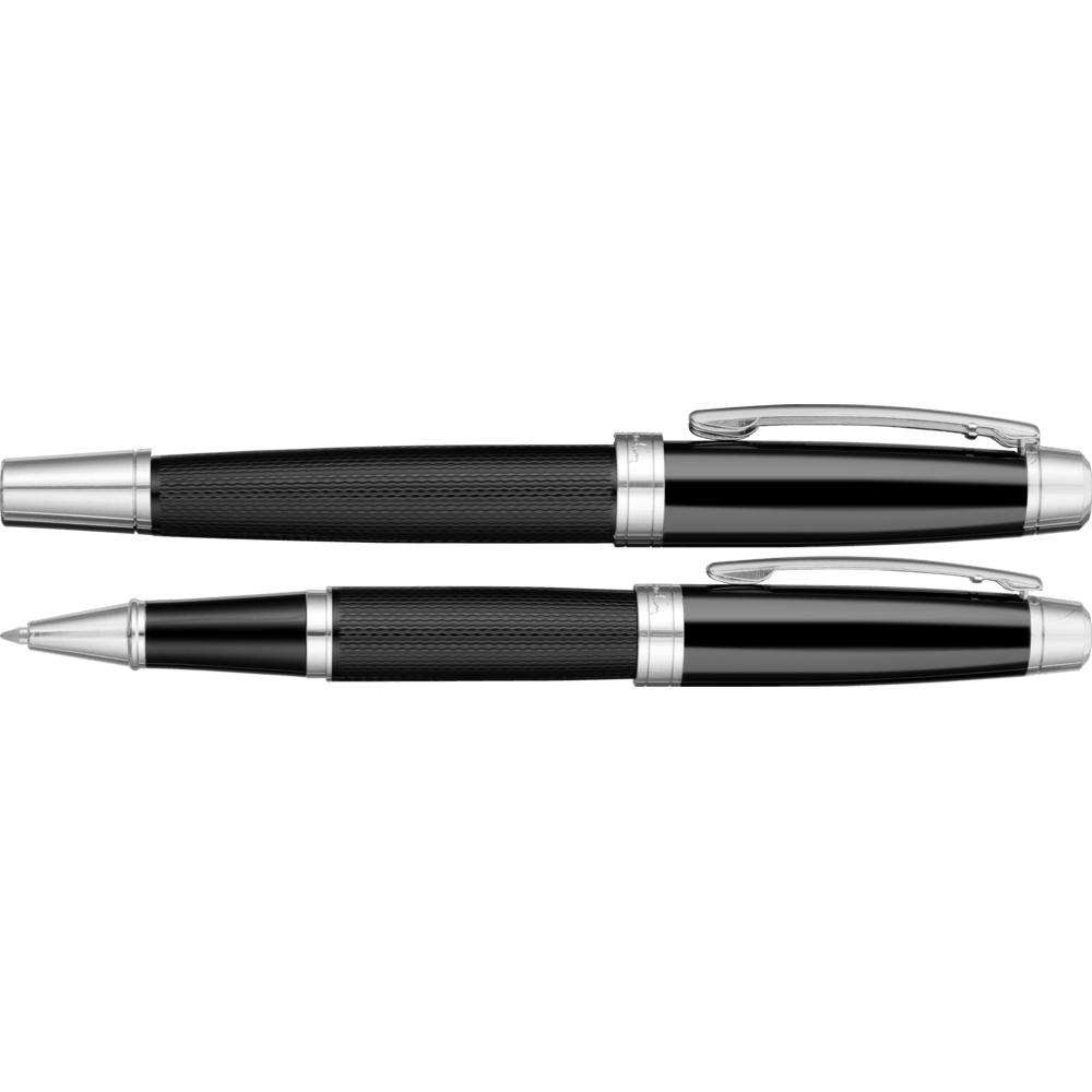 Pierre Cardin Academie Metal Rollerball Pen - Chrome
