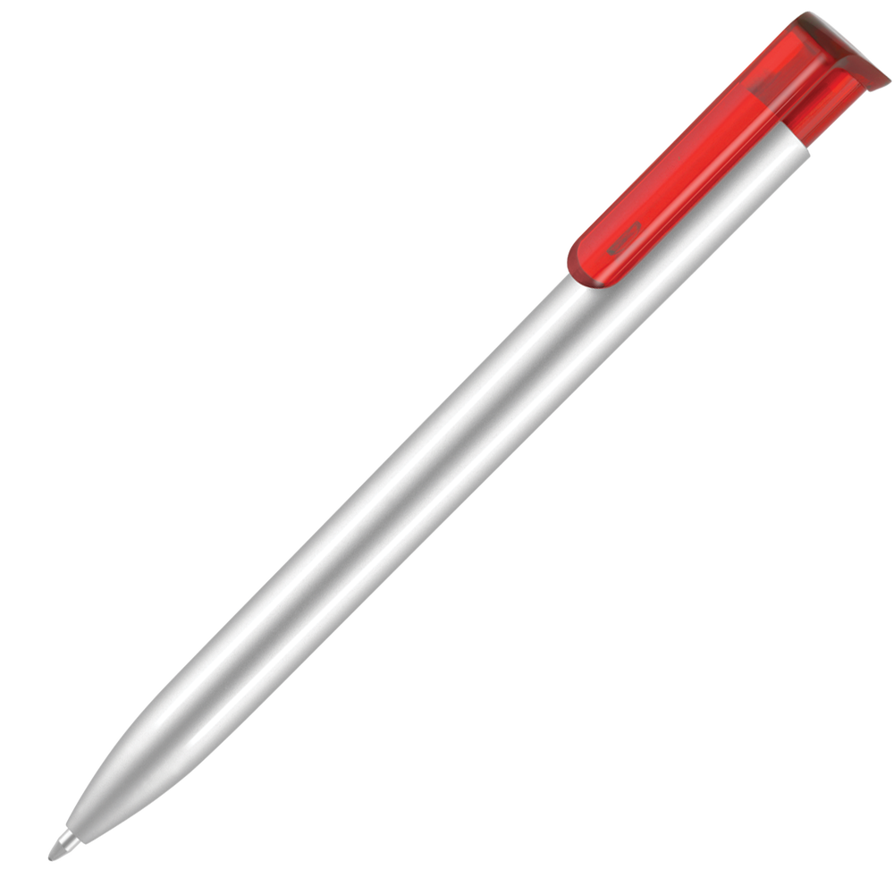 Absolute Argent Ballpoint Pen (Blue Ink)